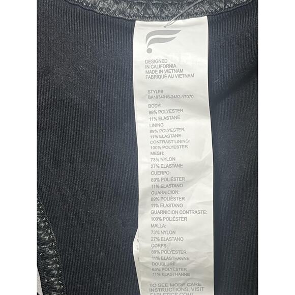 Fabletics Sports Bra Womens 2XL Camo Mila Medium Impact Racerback Athletic - Picture 6 of 7